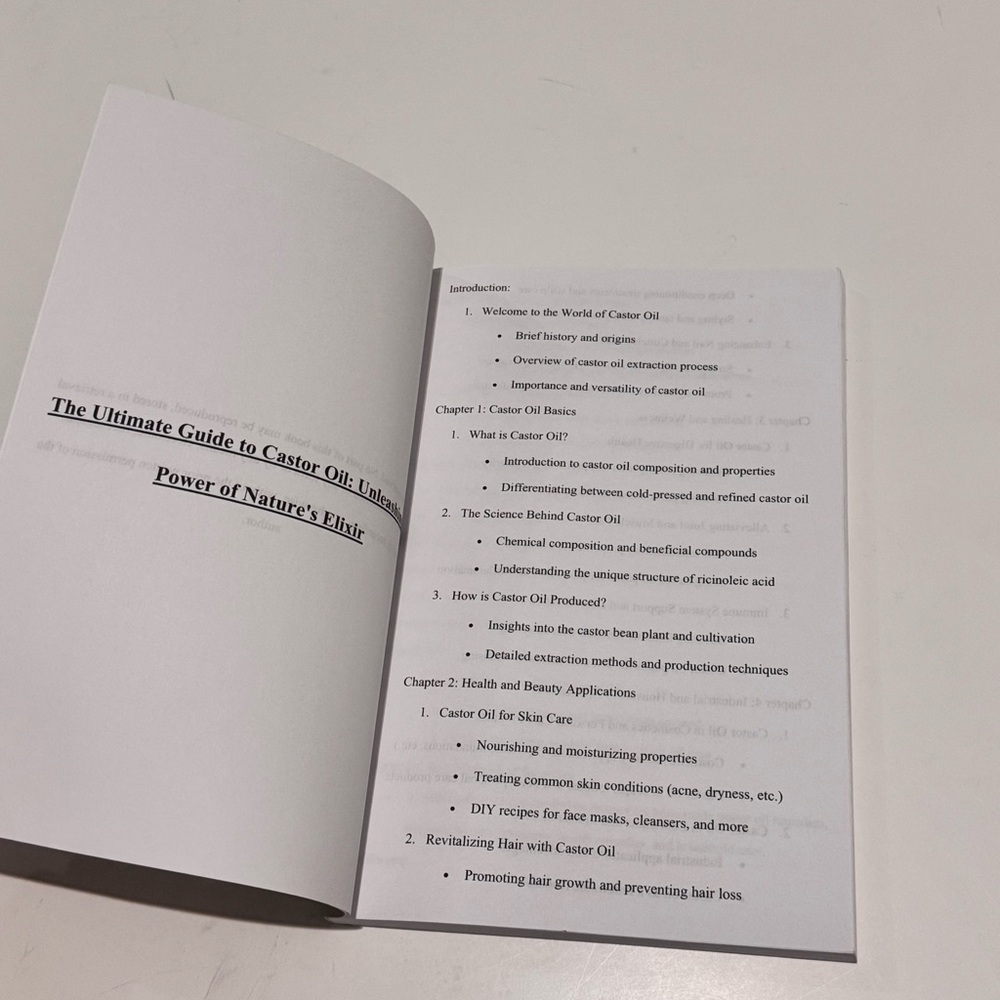 🌴 The Castor Oil Handbook Book - Picture 3 of 4